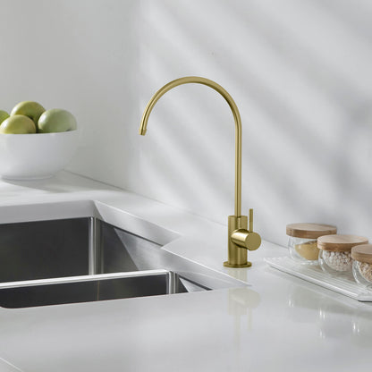 Knurled Handle Lead-Free Brass Water Filtration Faucet FF1023