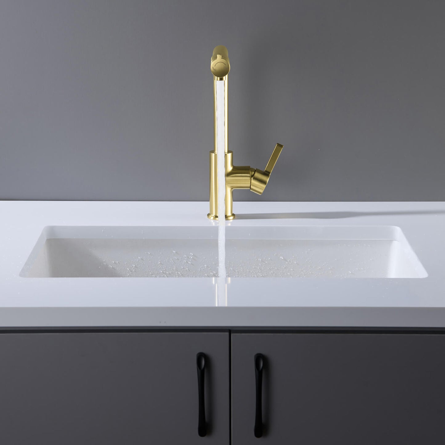 Solid Brass Kitchen Mixer with Water Filter FF1111