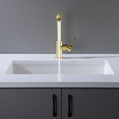 Solid Brass Kitchen Mixer with Water Filter FF1111