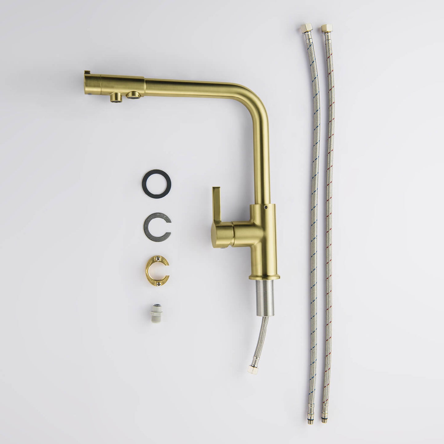Solid Brass Kitchen Mixer with Water Filter FF1111