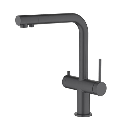Aquavit Cylin Two-Function Kitchen Faucet with Built-In Filtration Handle FF15001