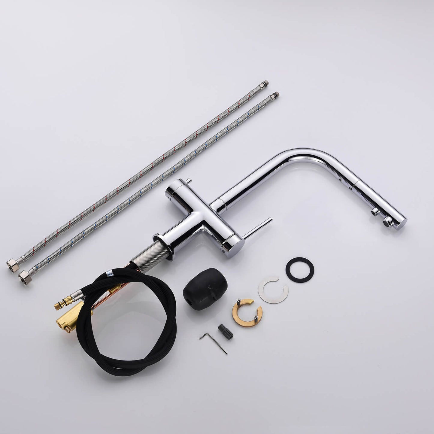 Aquavit Single-Hole Dual Handle Pull-Out Spout with Water Filtering FF15101