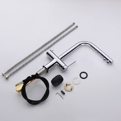 Aquavit Single-Hole Dual Handle Pull-Out Spout with Water Filtering FF15101