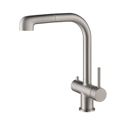 Solid Lead-Free Brass Pull-Out Kitchen Faucet with water filter FF2011