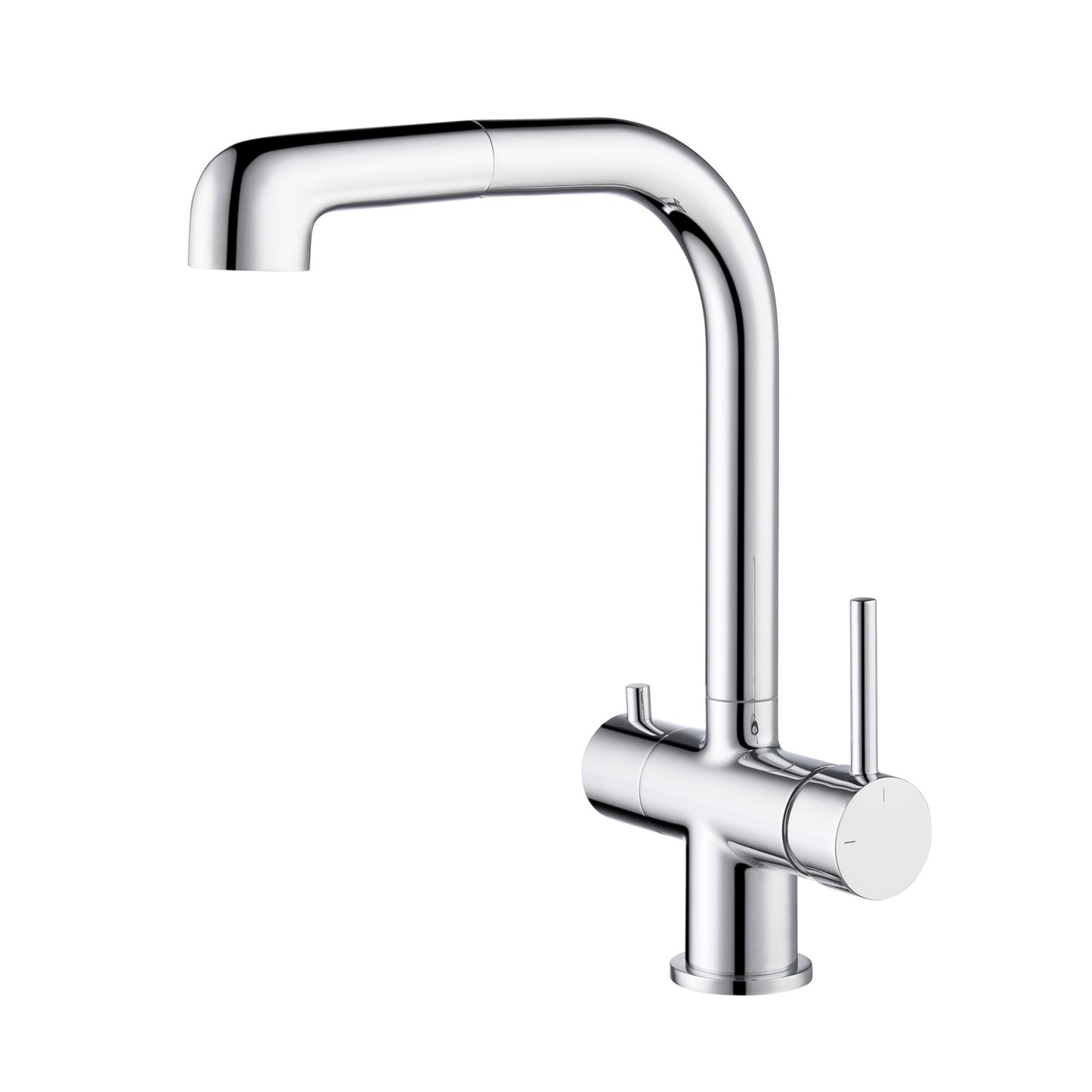 Solid Lead-Free Brass Pull-Out Kitchen Faucet with water filter FF2011