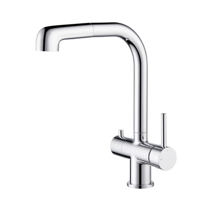 Solid Lead-Free Brass Pull-Out Kitchen Faucet with water filter FF2011