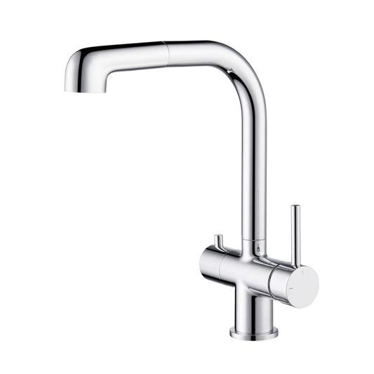 Solid Lead-Free Brass Pull-Out Kitchen Faucet with water filter FF2011