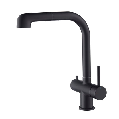 Solid Lead-Free Brass Pull-Out Kitchen Faucet with water filter FF2011