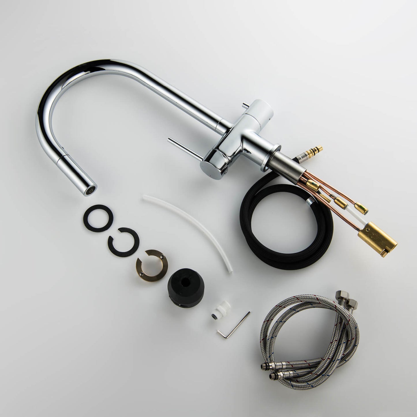 Premium Pull-Down Kitchen Faucet with Drinking Water Function FF2013