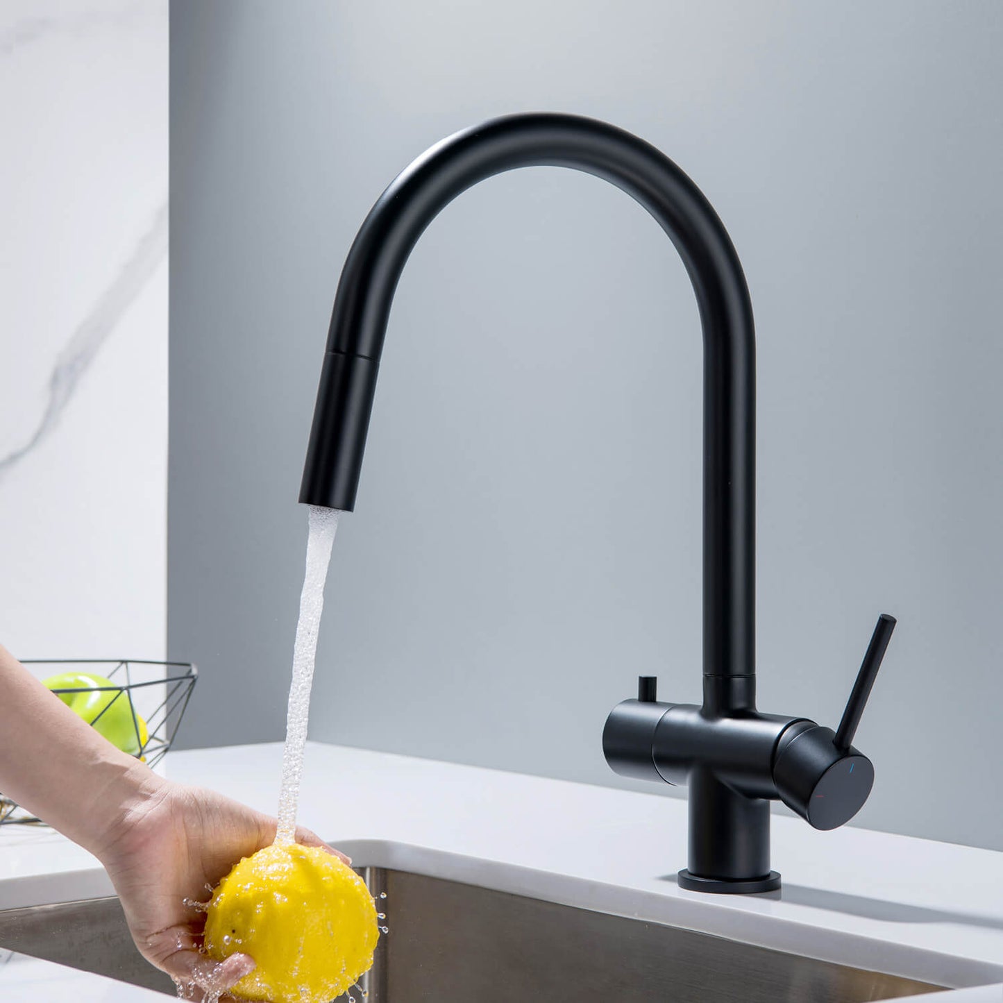 Premium Pull-Down Kitchen Faucet with Drinking Water Function FF2013
