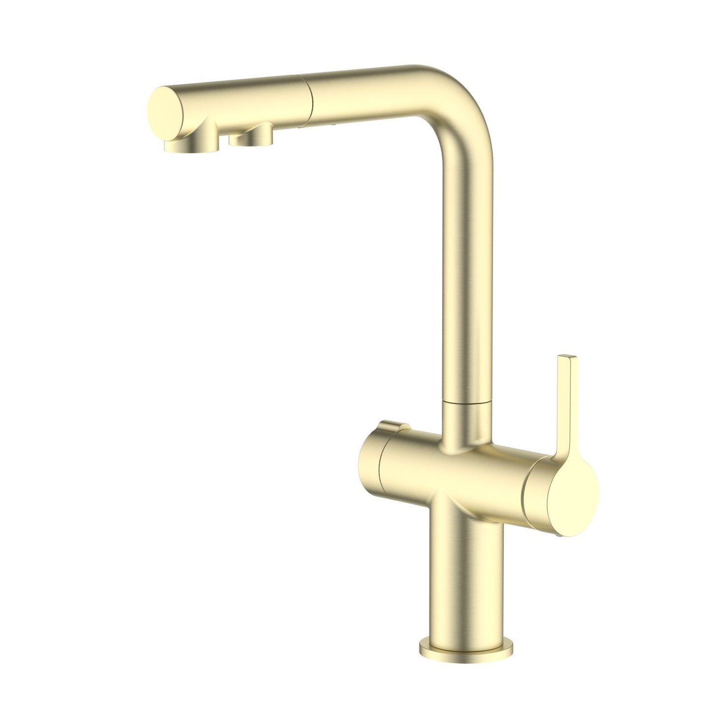 Aquavit Orbit Series Pull-Out Water Filter Kitchen Faucet Dual Handle FF21102