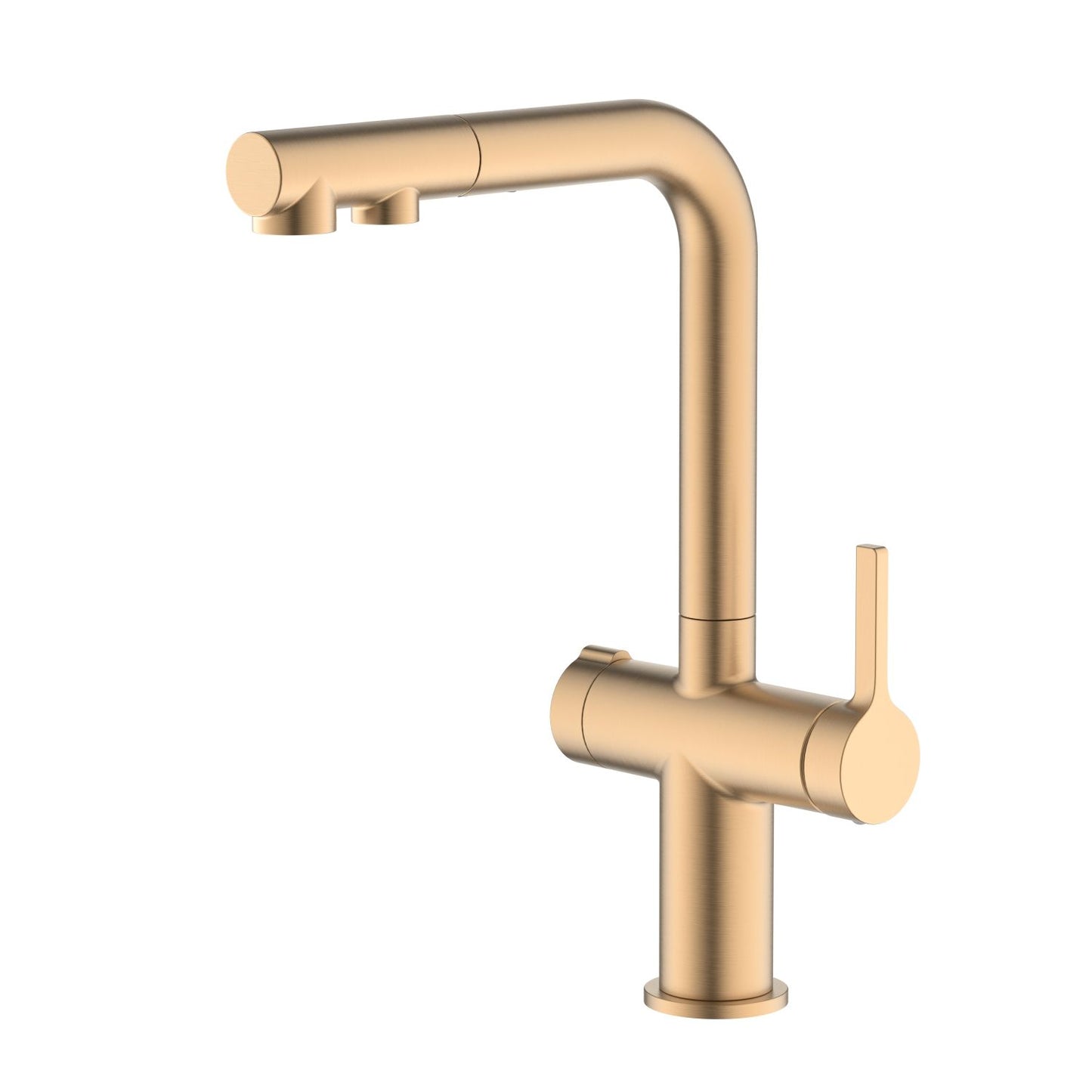 Aquavit Orbit Series Pull-Out Water Filter Kitchen Faucet Dual Handle FF21102