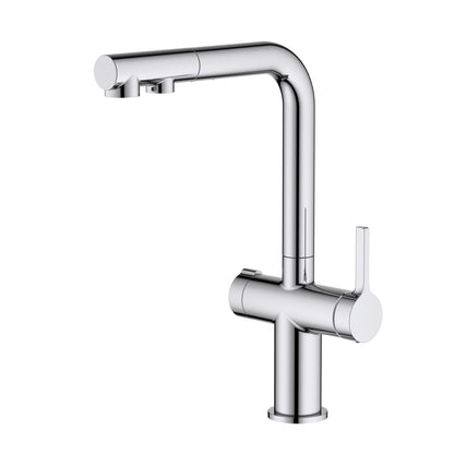 Aquavit Orbit Series Pull-Out Water Filter Kitchen Faucet Dual Handle FF21102
