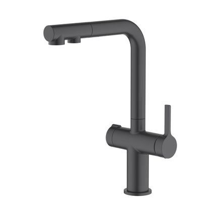 Aquavit Orbit Series Pull-Out Water Filter Kitchen Faucet Dual Handle FF21102