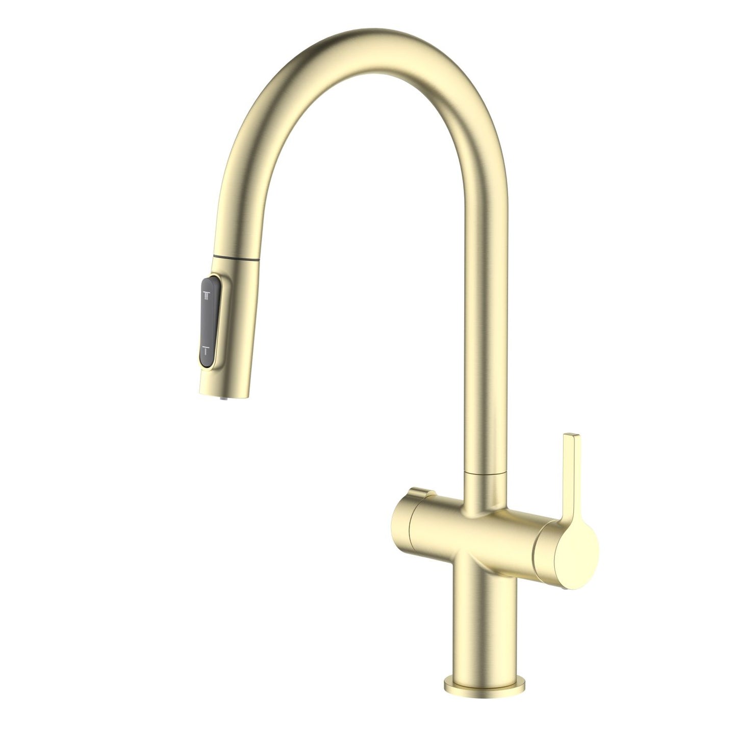 Aquavit Orbit Series Dual Handle High-Arc Water Filter Kitchen Faucet FF21104