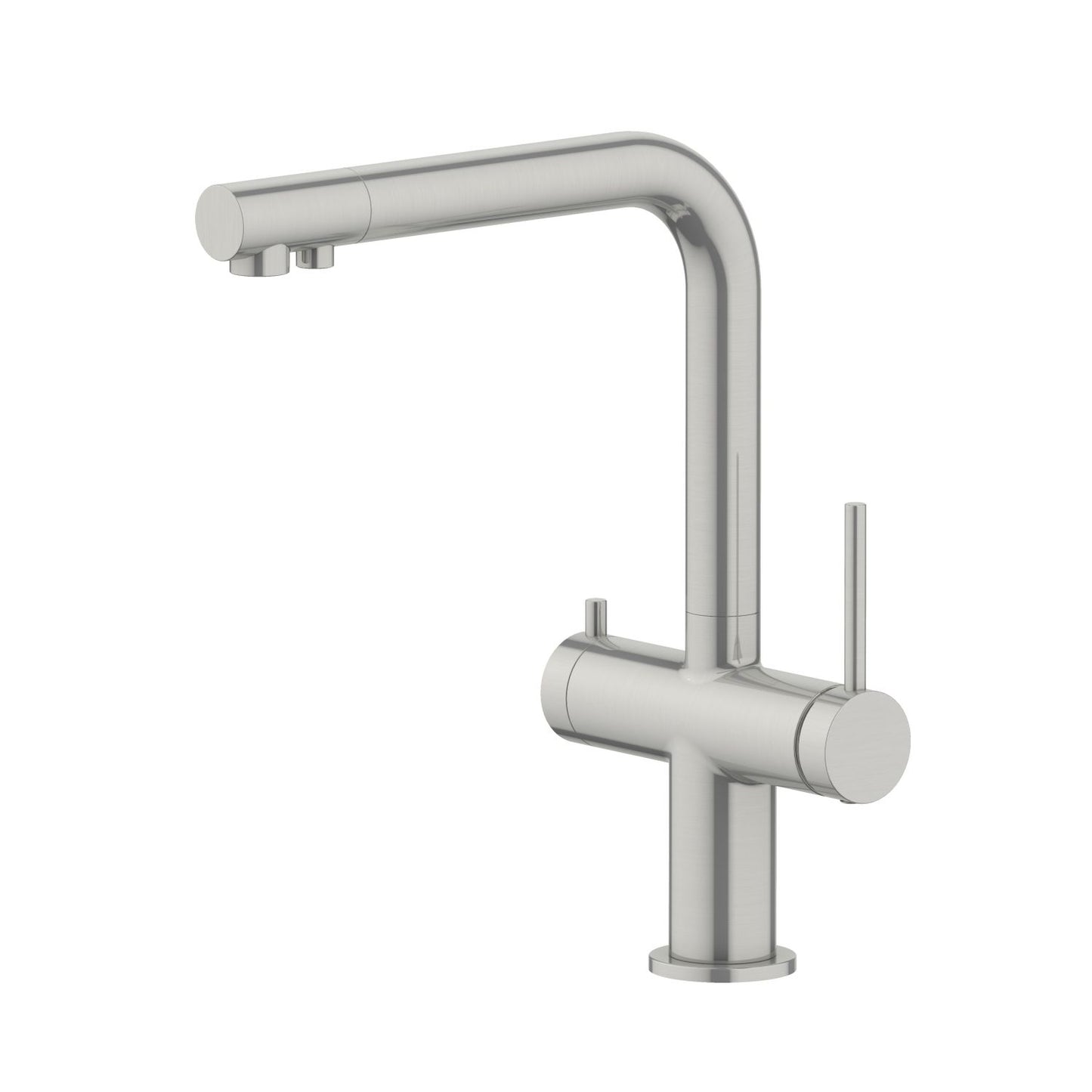 Aquavit Nova Two-Function Kitchen Faucet with Built-In Filtration Handle FF27001