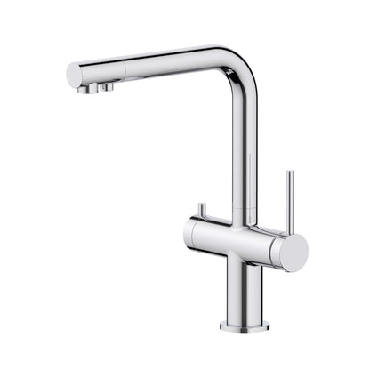 Aquavit Nova Two-Function Kitchen Faucet with Built-In Filtration Handle FF27001