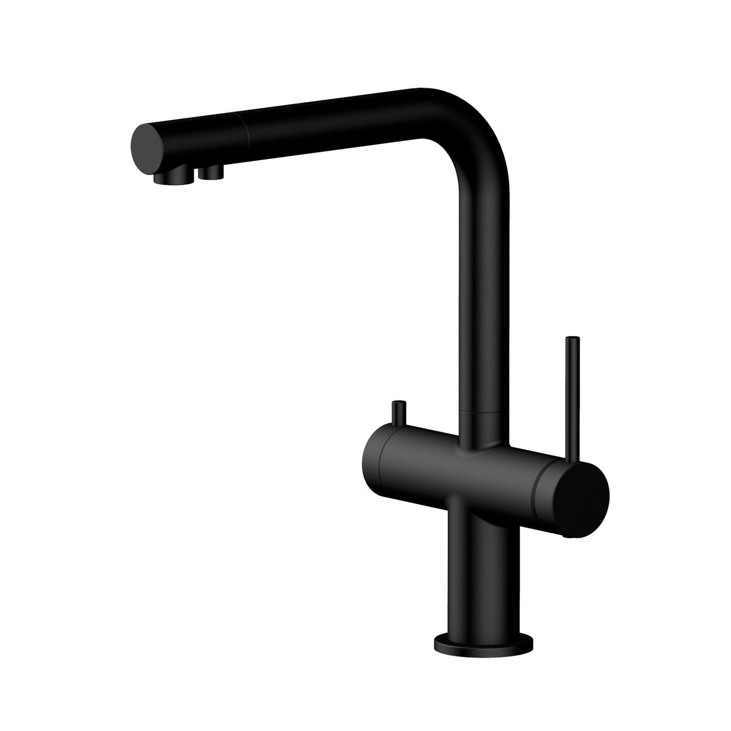 Aquavit Nova Two-Function Kitchen Faucet with Built-In Filtration Handle FF27001