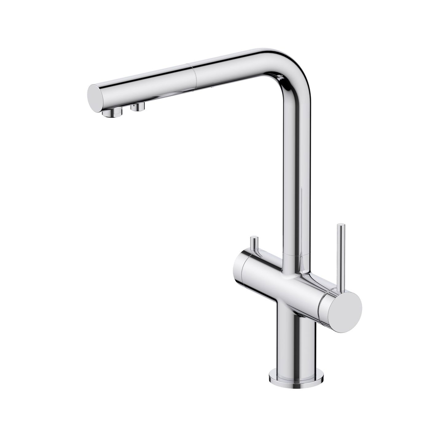 Aquavit Single-Hole Dual Handle Pull-Out Spout with Water Filtering FF27101