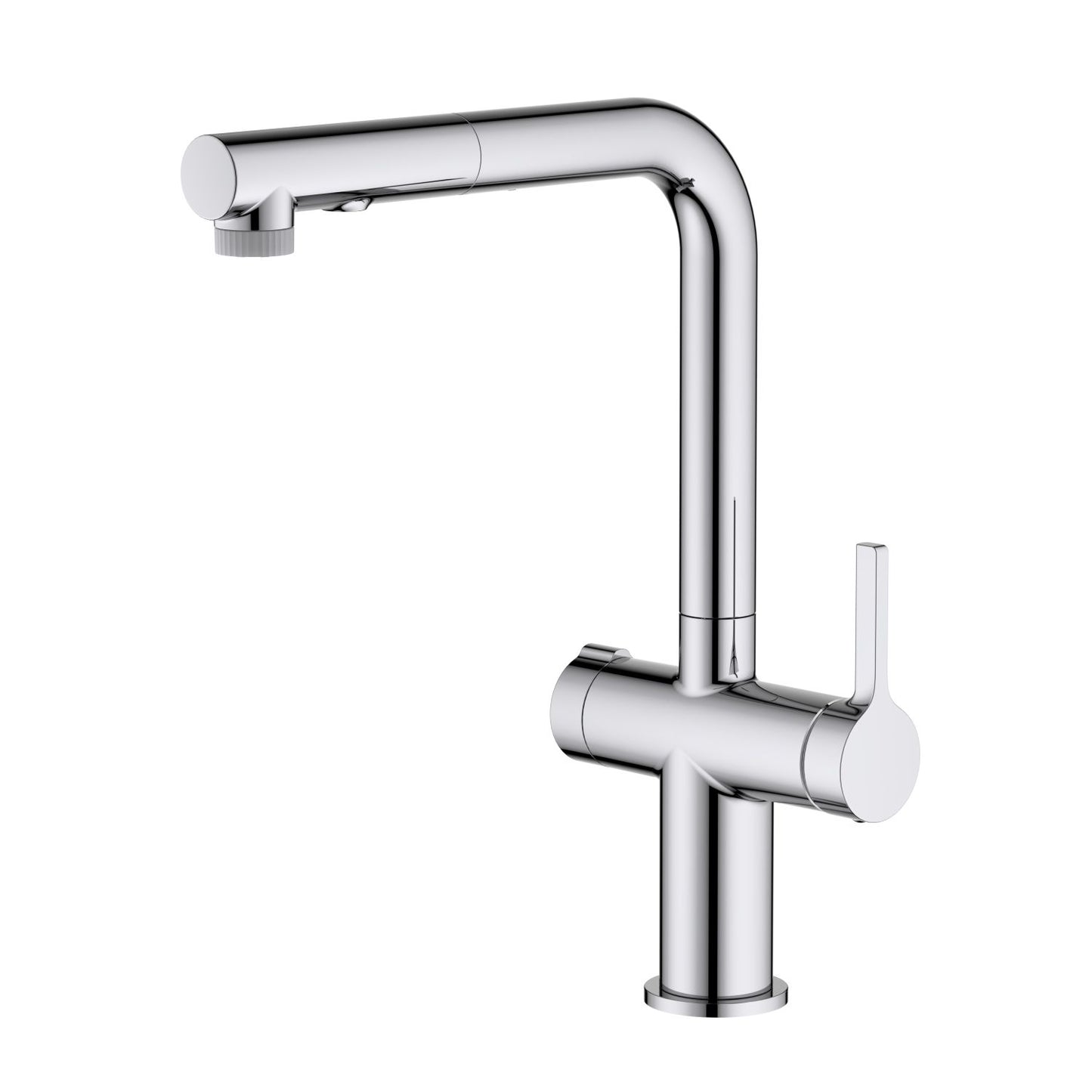 Aquavit Kore Pull-Out Filtration Kitchen Faucet with Dual Handle FF3211