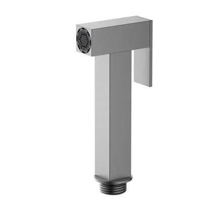HB04 brushed gunmetal square brass handheld bidet sprayer