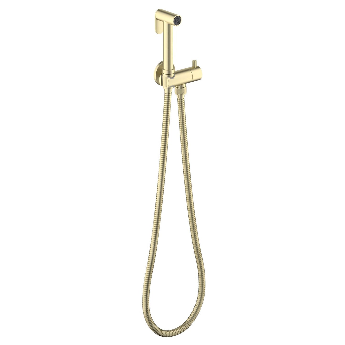 Aquavit HB09001 brushed gold solid brass wall-mounted hand bidet spray set