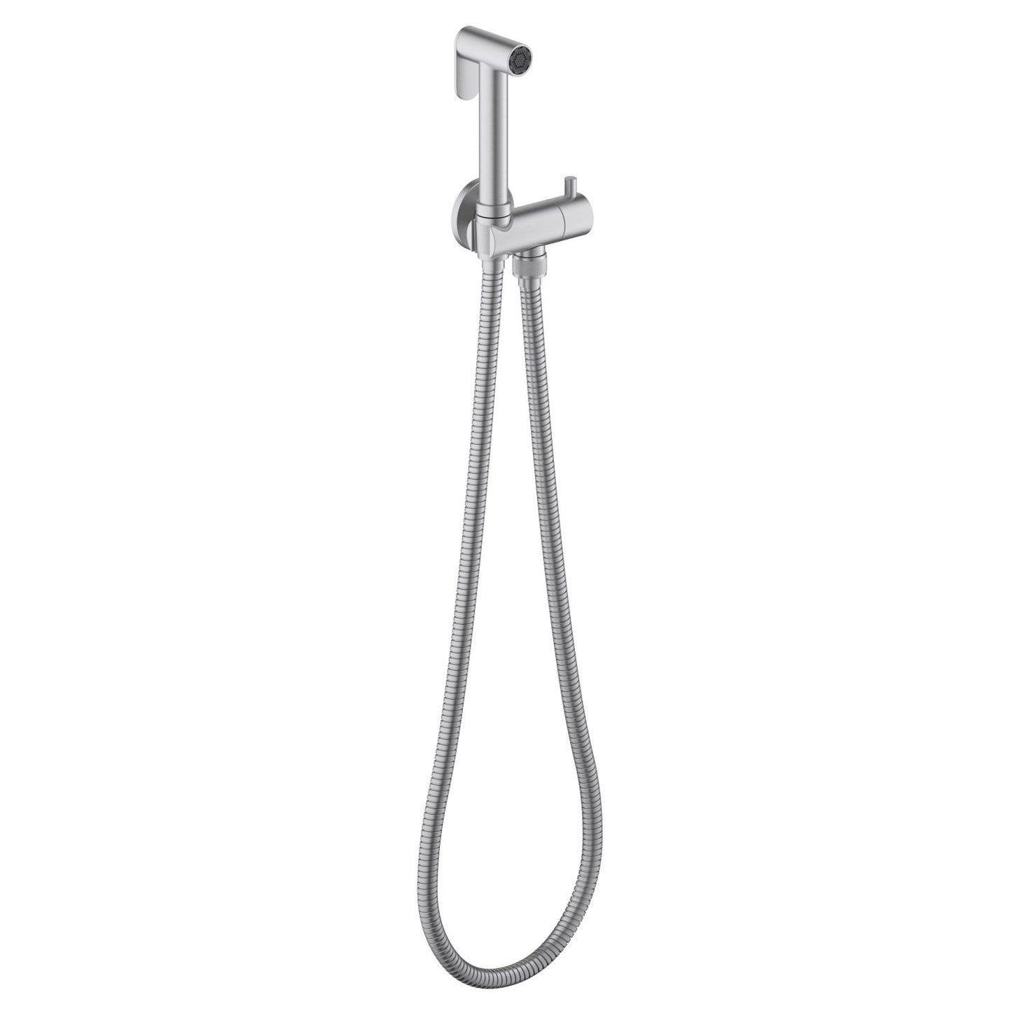 Aquavit HB09001 brushed nickel solid brass wall-mounted hand bidet spray set