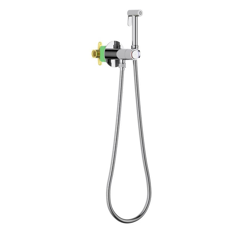 Wall concealed hand bidet set with click open HB5003