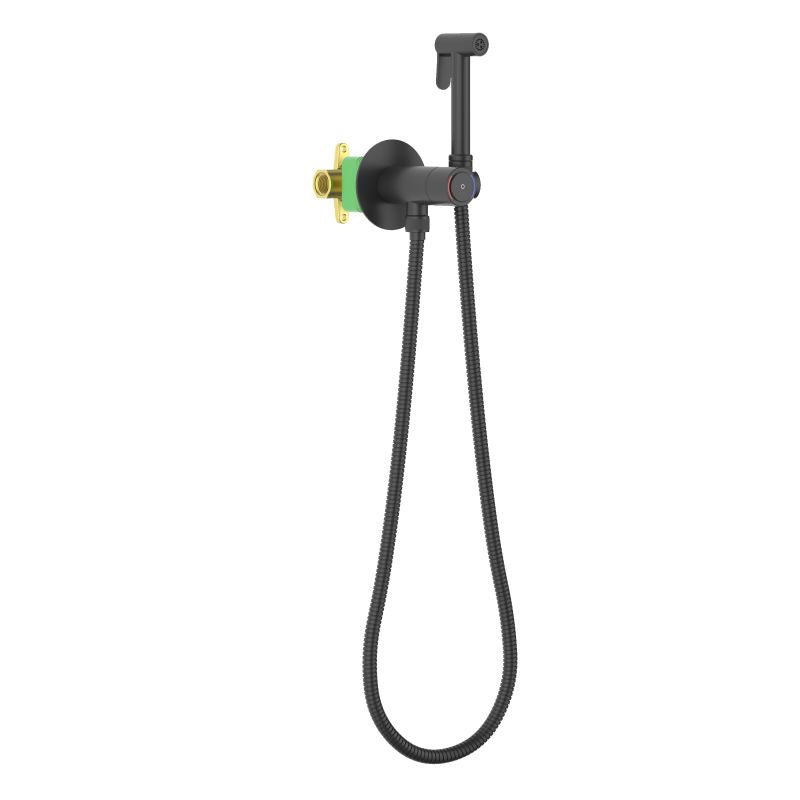 Wall concealed hand bidet set with click open HB5003