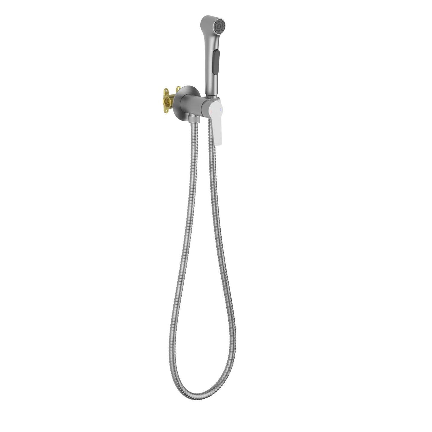 Aquavit Sense Wall concealed hand bidet set with ABS spray HBS4202