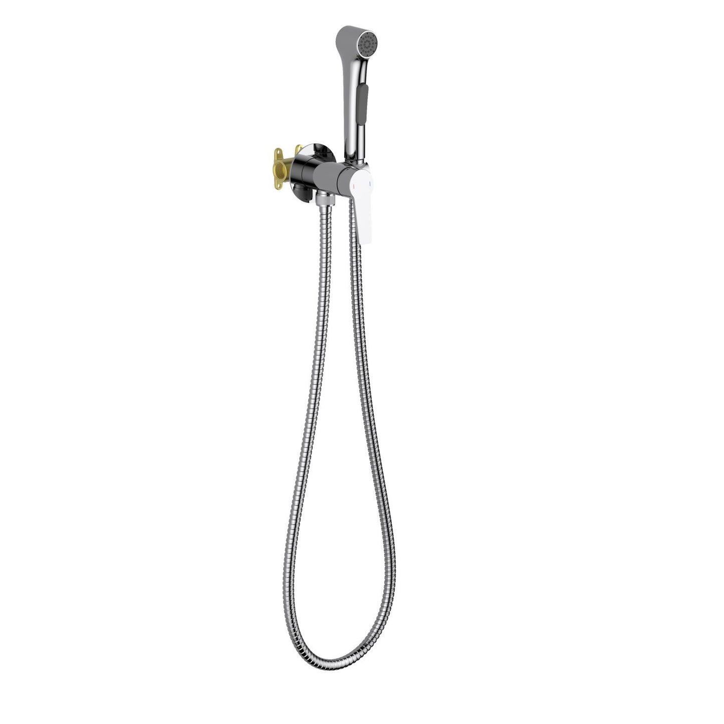 Aquavit Sense Wall concealed hand bidet set with ABS spray HBS4202