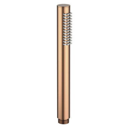 HS1001 brushed rose gold brass single-function hand shower