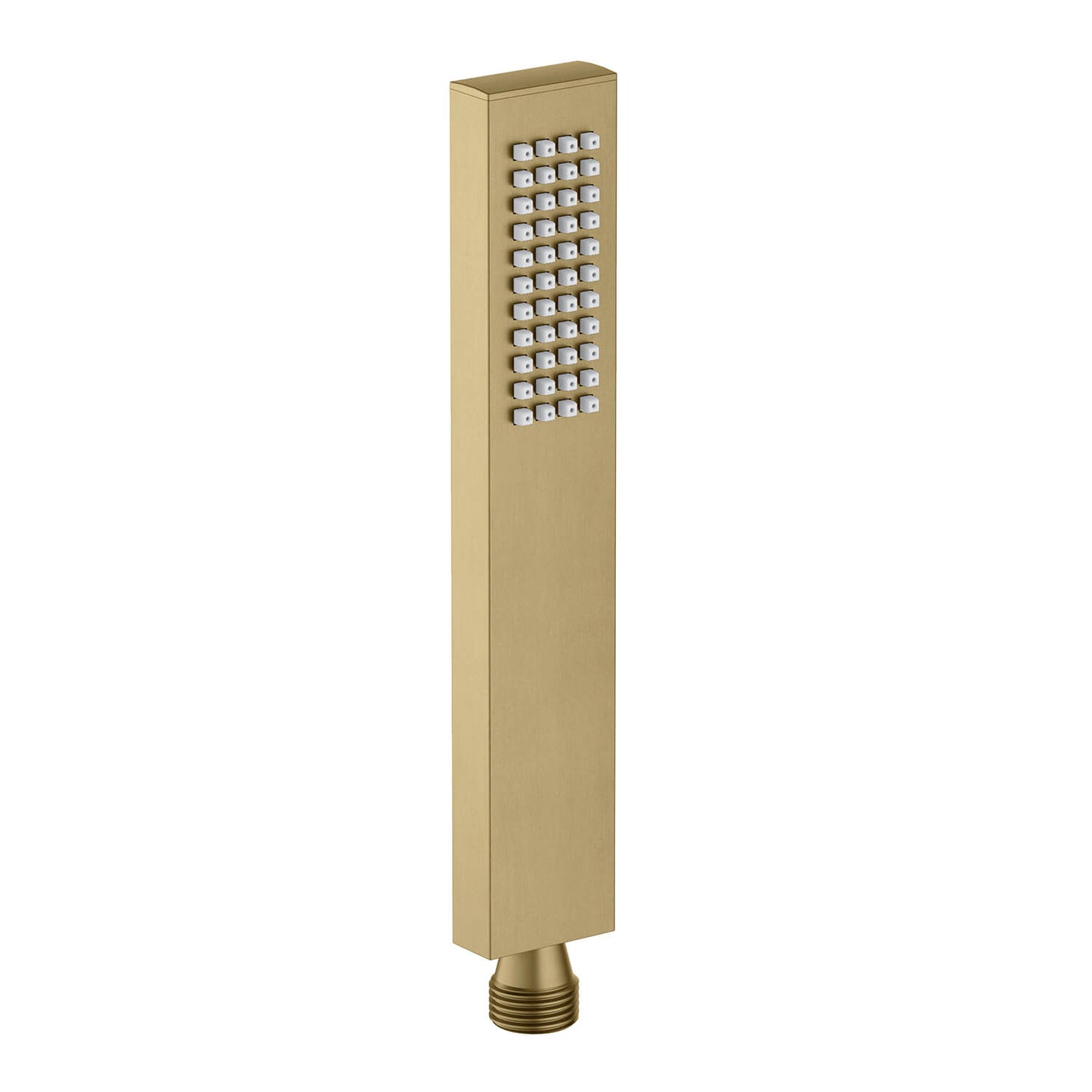HS1005 brushed brass slim rectangular brass single-function hand shower
