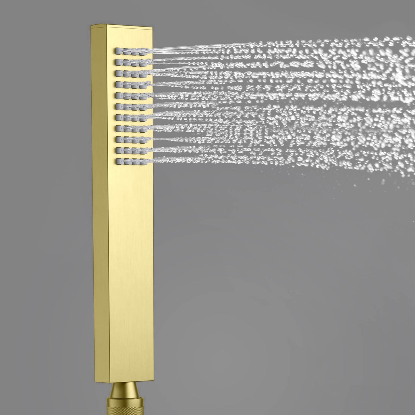 Brass square hand shower 1 way HS1005