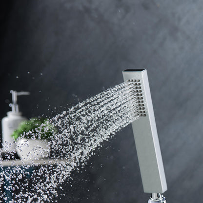 Brass square hand shower 1 way HS1005
