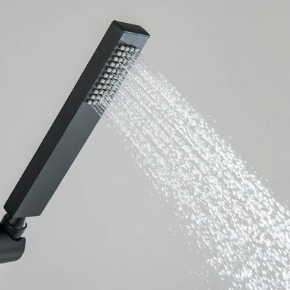 Brass square hand shower 1 way HS1005