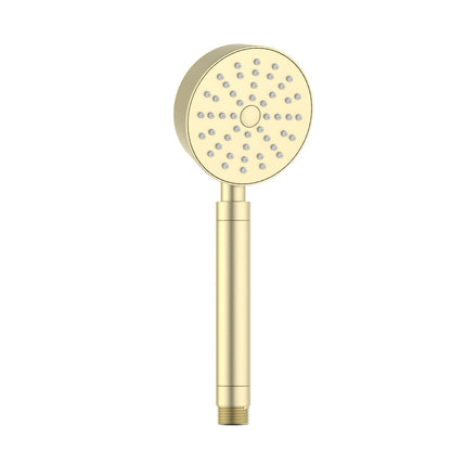 Round Brass Hand Shower with Single Spray Function HS1010