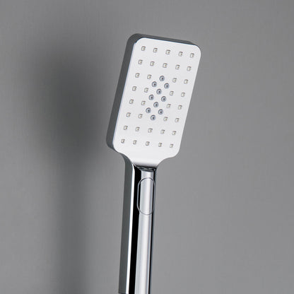 Square ABS hand shower 3 way HS2007