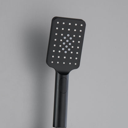 Square ABS hand shower 3 way HS2007