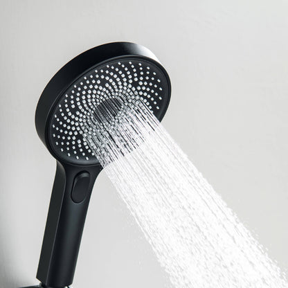 Round ABS hand shower Click Select 3 functions HS2009