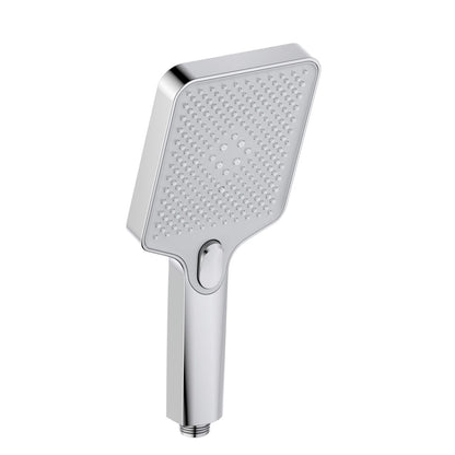 Square ABS hand shower Silicone nozzles with 3-way HS2010