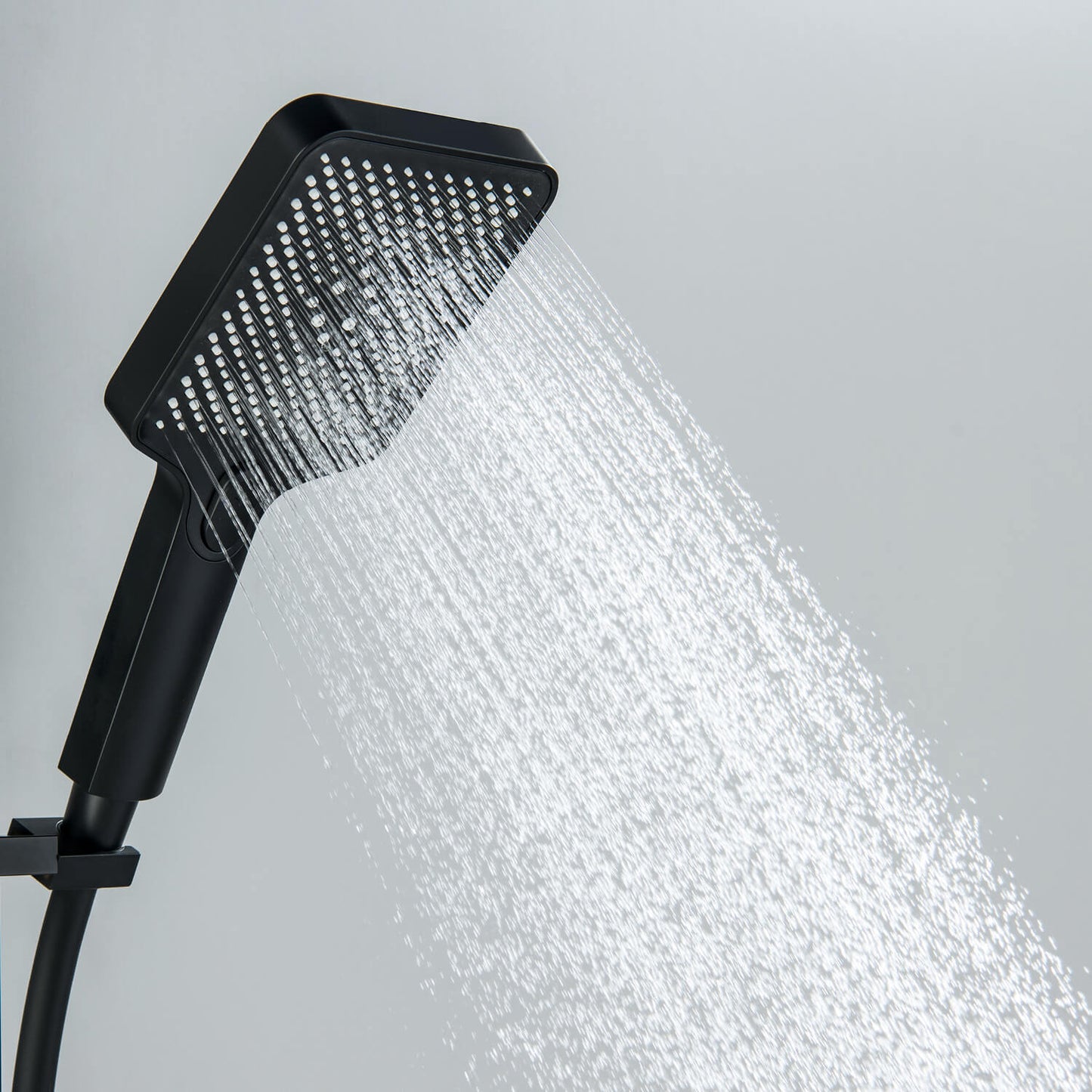 Square ABS hand shower Silicone nozzles with 3-way HS2010
