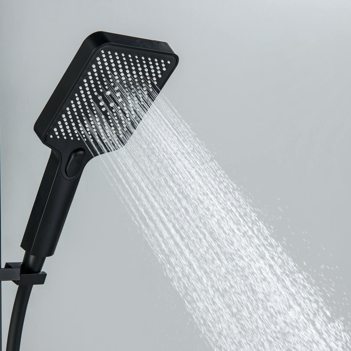 Square ABS hand shower Silicone nozzles with 3-way HS2010