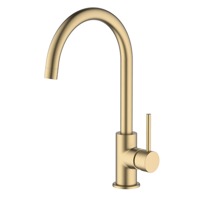 Modern Single Handle Kitchen Faucet with 360° Swivel Spout for Easy Use KF10001