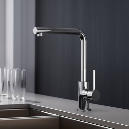 Modern Kitchen Faucets with Single Handle Design KF10002