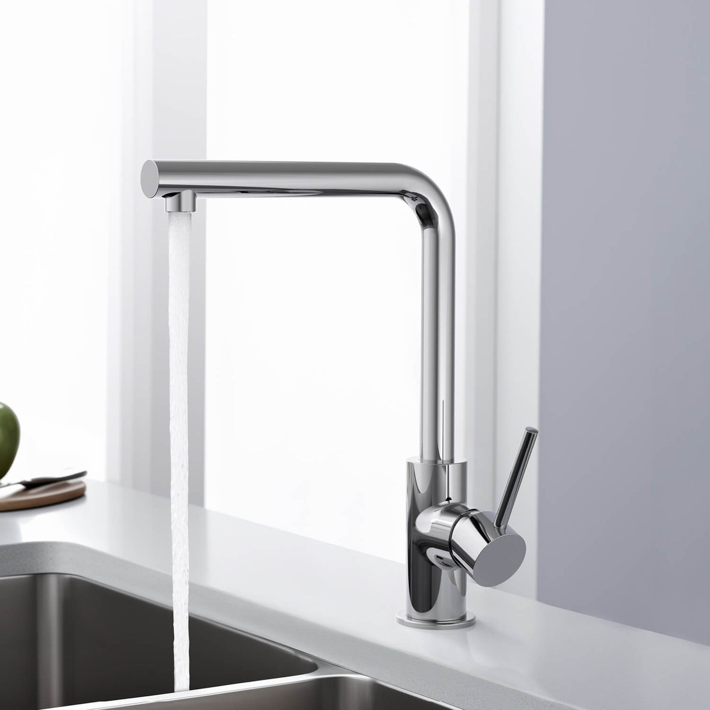 Modern Kitchen Faucets with Single Handle Design KF10002