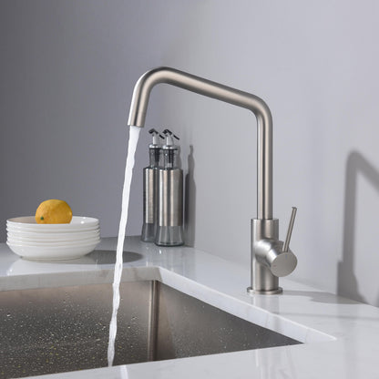 Durable Single Lever Kitchen Faucet for Easy Control KF10004