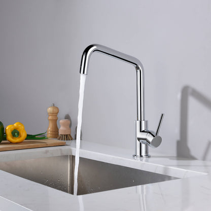 Durable Single Lever Kitchen Faucet for Easy Control KF10004