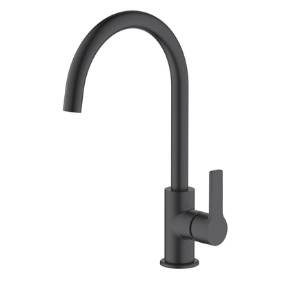 Affordable Single Handle Kitchen Faucet with Swivel Spout KF10005