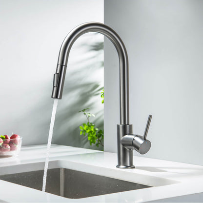 Pull-Down Kitchen Faucet with Dual-Function Spray Head KF10101